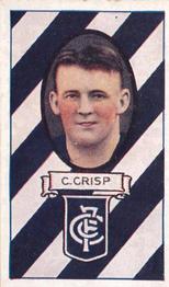 1933 Allen's League Footballers #10 Cresswell Crisp Front